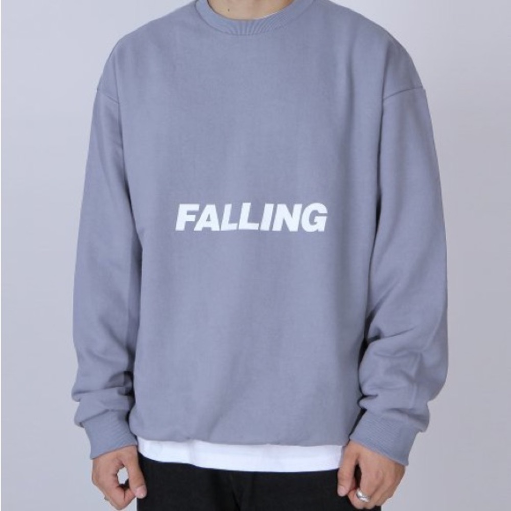 Korean sweatshirt (powder blue)